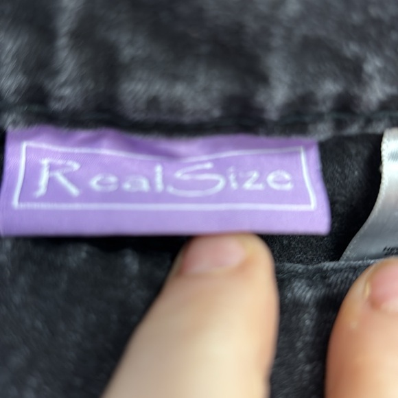 Real Size Classic Black Straight Leg Women's Denim Jeans Chica Small S (4-6) Avg - Picture 2 of 16